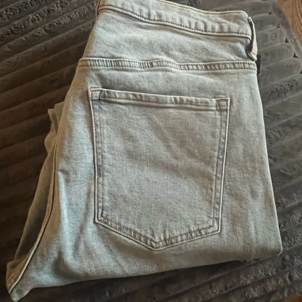 Banana Republic Mid Rise Straight Ankle Jeans